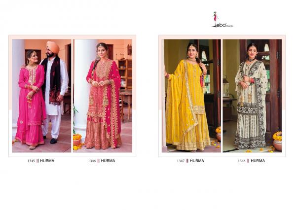 Eba Hurma 36 Designer Wedding Wear Embroidery Salwar 